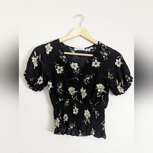 Floral Crop Top